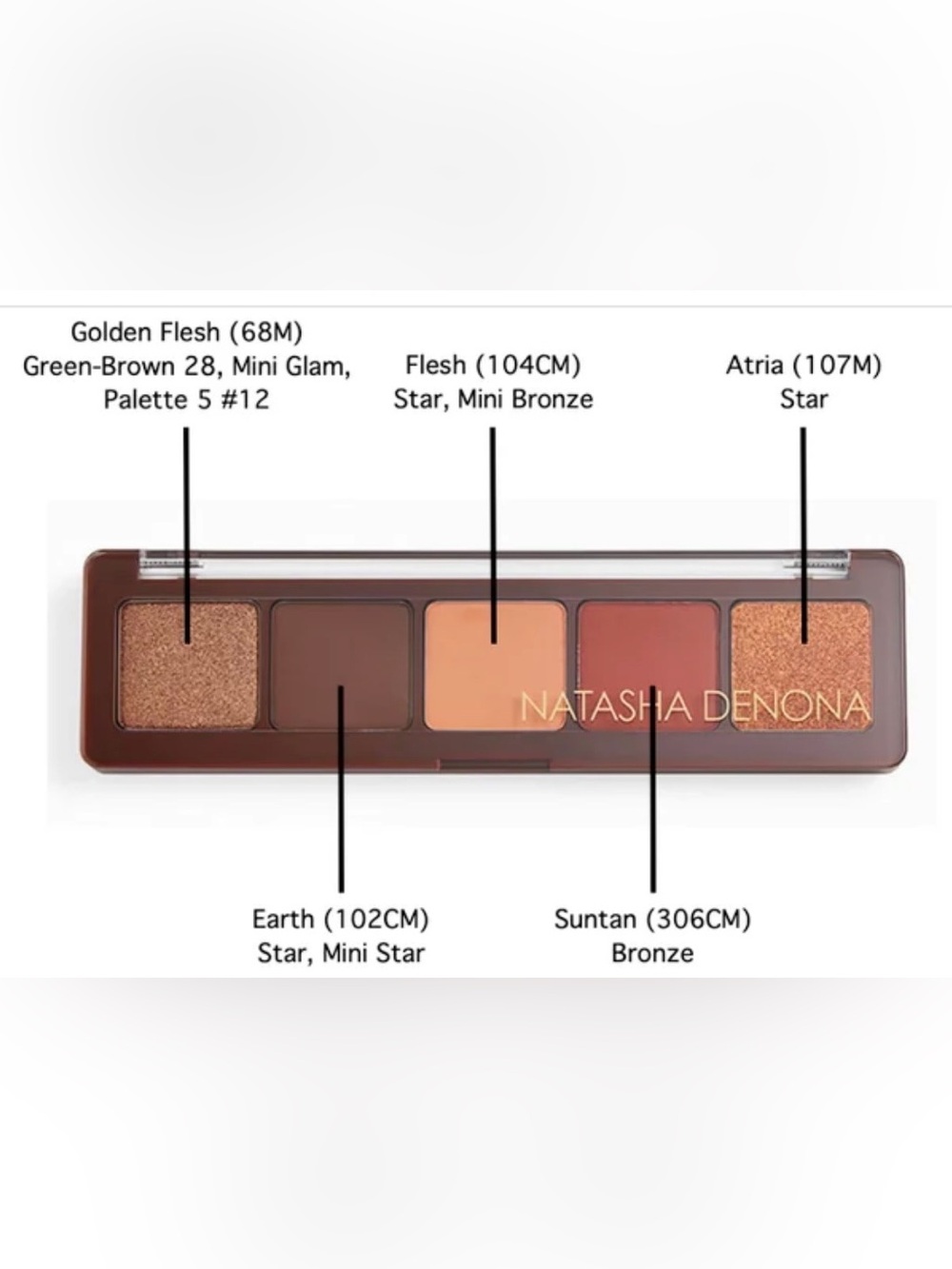 🆕 Natasha Denona alloy palette
